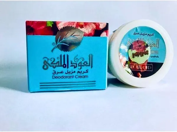 سعر ومواصفات كريم مزيل عرق من رويال عود برائحة العود الملكي للجنسين، سعة 40 جرام، مضاد للبكتيريا مع عطر طبيعي (B0CQYLCW1T) على Amazon EG