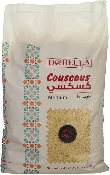 سعر ومواصفات كسكسي من دوبيلا - حقيبة متوسطة، 800 جم (B08WJMT9V7) على Amazon EG