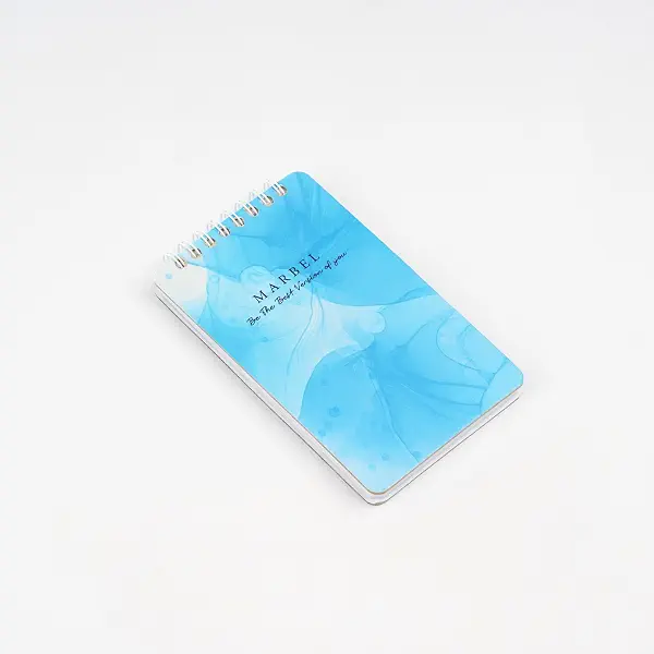 سعر ومواصفات كشكول سلك رخامي A6 بنمط رخامي، أزرق سماوي (B0FCSGMN1Y) على Amazon EG