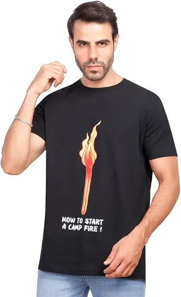 سعر ومواصفات كوب Coup Mens Short Sleeve Shirt Coup - Trendy Relaxed Cut Crew Neck T-shirt (B0DHVNGNM4) على Amazon EG