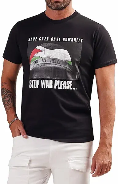 سعر ومواصفات كوب Coup Mens Short Sleeve Shirt Coup - Trendy Relaxed Cut Crew Neck T-shirt (B0DHVP7M8J) على Amazon EG