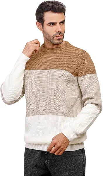 سعر ومواصفات كوب COUP mens Sweater Pullover Sweater (pack of 1) (B09NSFDJGM) على Amazon EG