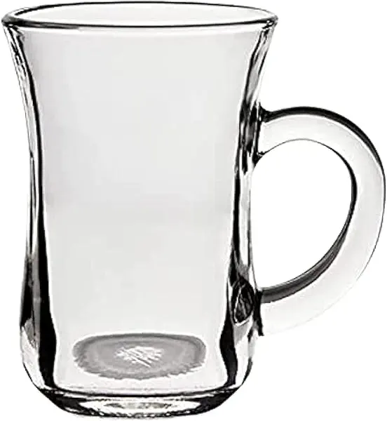 سعر ومواصفات كوب شاي زجاج شفاف مكون من قطعة واحدة (B0C1CDLSVZ) على Amazon EG