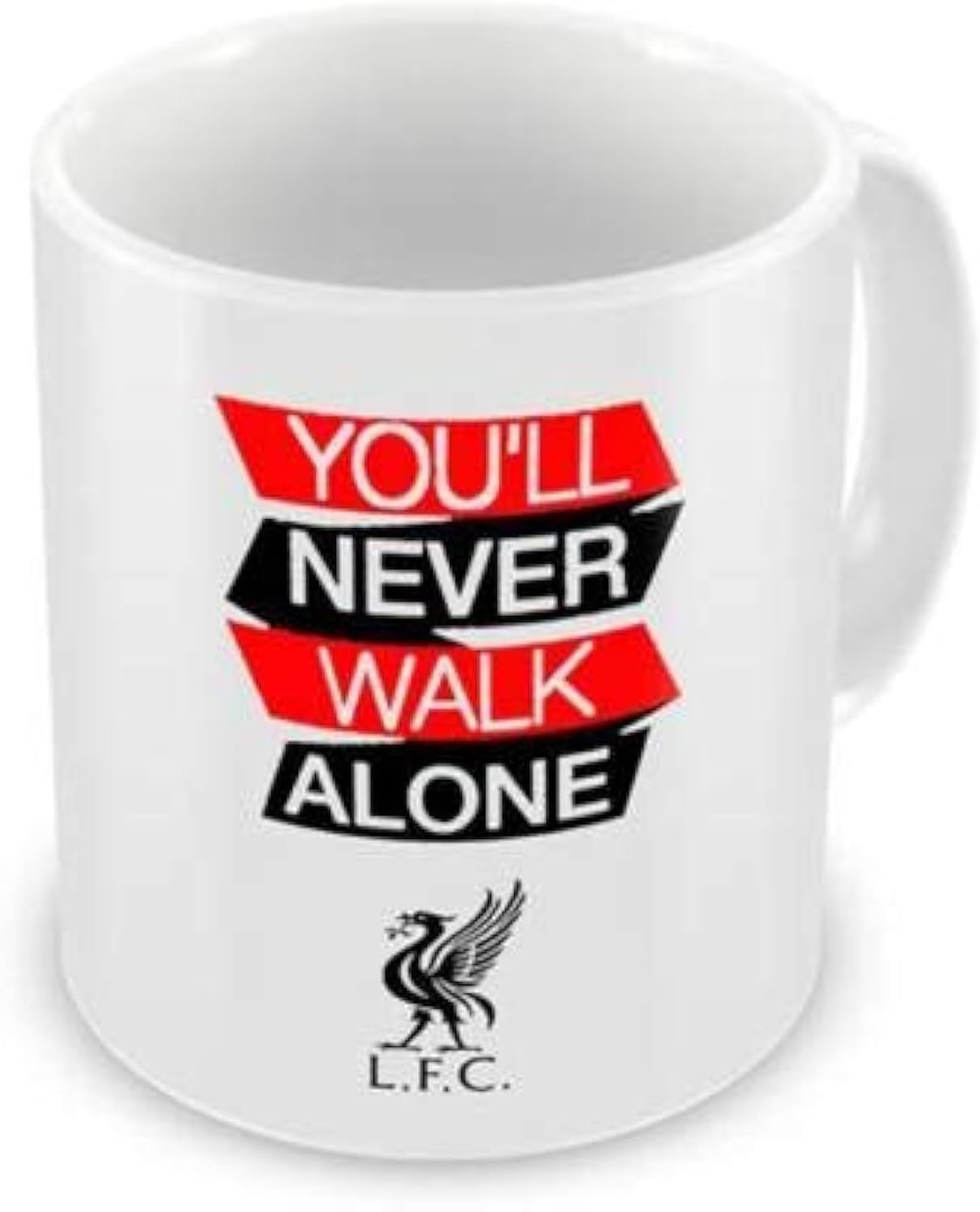 سعر ومواصفات كوب شاي وقهوة سيراميك مطبوع عليه You Never Walk Alone من تشاب عبوة قطعة واحدة (B08B8SQP12) على Amazon EG