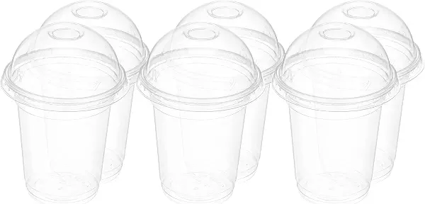 سعر ومواصفات كوب عصير مفتوح 14 اونصة مكون من 6قطع، أبيض (B09SGCDQ4B) على Amazon EG