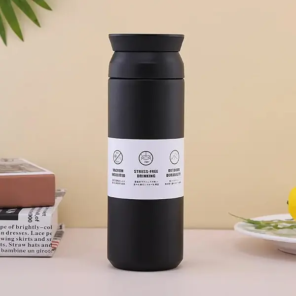 سعر ومواصفات كوب معزول من الفولاذ المقاوم للصدأ من Next Store، حافظ للحرارة والبرودة، مثالي للسفر والمدرسة والمكتب والتخييم، مناسب للقهوة والمشروبات الساخنة والباردة. (اسود) (B0FMYXCM9Y) على Amazon EG