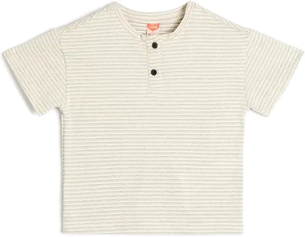 سعر ومواصفات كوتون KOTON Baby boys Short Sleeve Crew Neck Tshirt (B0CRCD2Z6J) على Amazon EG