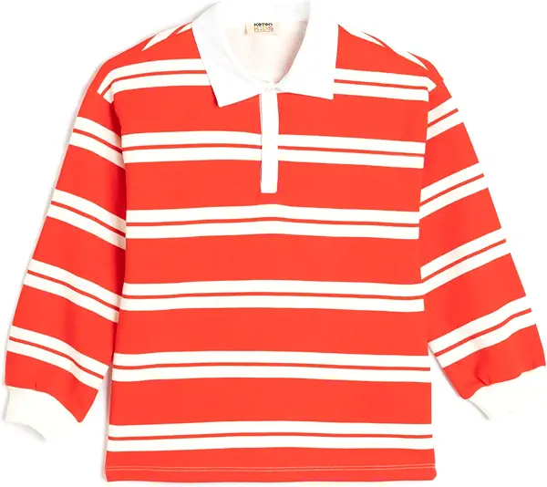سعر ومواصفات كوتون KOTON girls Polo Neck Sweatshirt Sweatshirt (pack of 1) (B0DWH47KBM) على Amazon EG