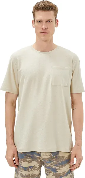 سعر ومواصفات كوتون KOTON mens Basic Pocket Detail Crew Neck Short Sleeve Tshirt (B0CMF17689) على Amazon EG