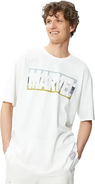 سعر ومواصفات كوتون KOTON mens Marvel Printed Tshirt (B0D3B3GF4T) على Amazon EG