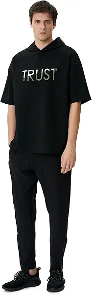 سعر ومواصفات كوتون KOTON mens Printed Hooded Sweatshirt (B0CRFBP6H7) على Amazon EG