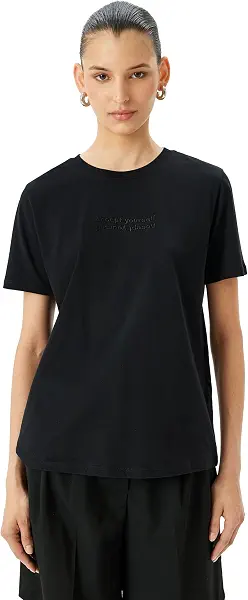 سعر ومواصفات كوتون KOTON Womens Basic T-shirt Modern (pack of 1) (B0DT6GZ7CC) على Amazon EG