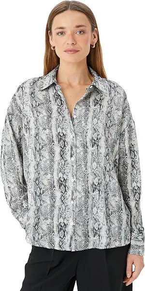سعر ومواصفات كوتون KOTON Womens Printed Satin Shirt Modern (pack of 1) (B0DVJ2JGNN) على Amazon EG