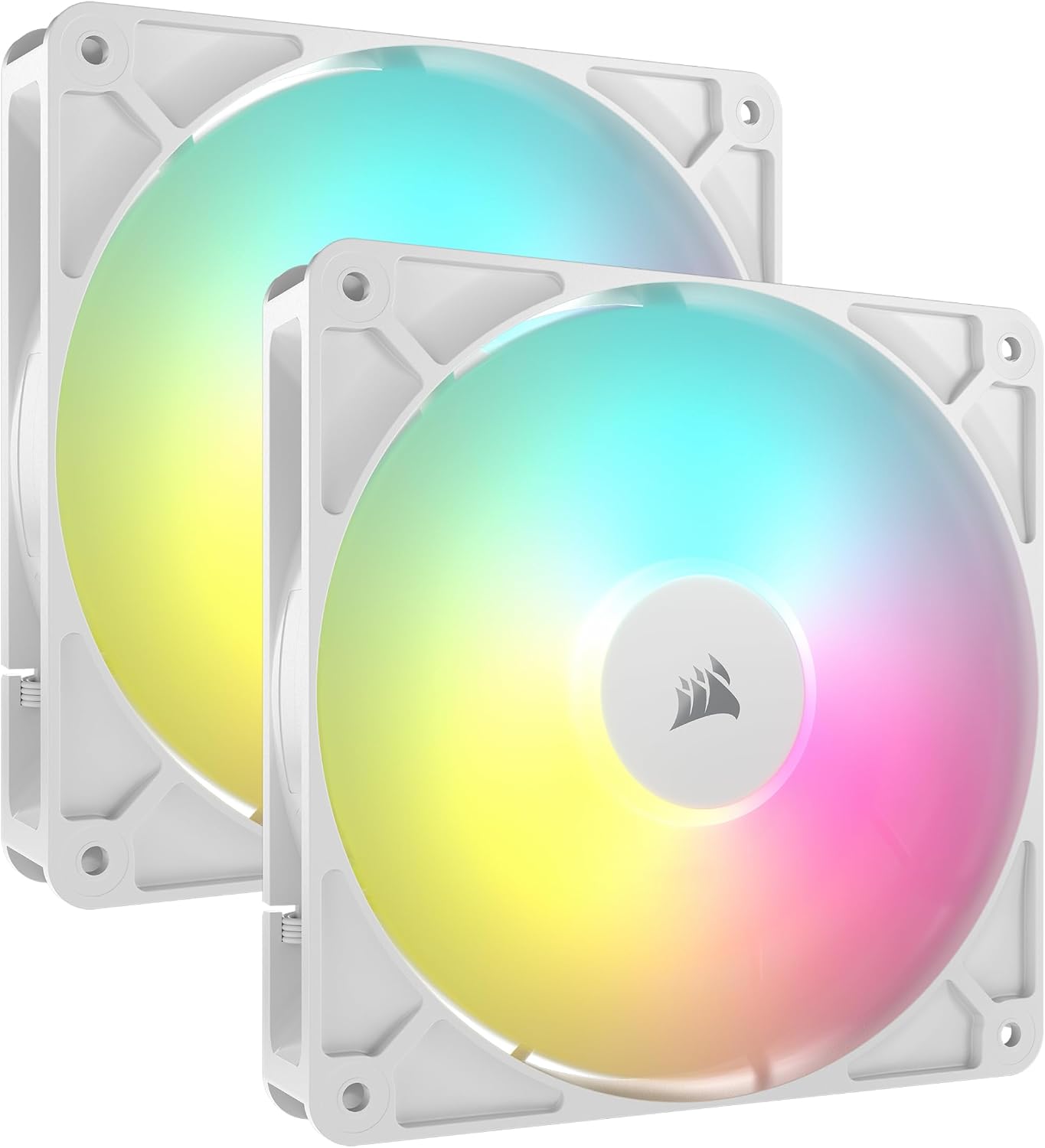 سعر ومواصفات كورسير مراوح RS140 ARGB PWM 140 ملم - اتصال سلسلة ديزي - ضوضاء منخفضة - محمل قبة مغناطيسي - عبوة مزدوجة - ابيض (B0D49Q719N) على Amazon EG