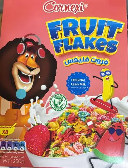 سعر ومواصفات كورنكسى رقائق فواكه 250 جم (B08WJNMZTV) على Amazon EG