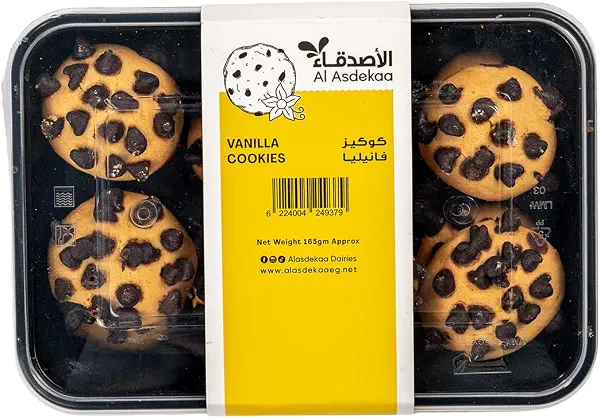 سعر ومواصفات كوكيز بالفانيليا من الاصدقة، 165 جرام (B0FY3CJCDH) على Amazon EG