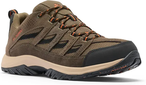 سعر ومواصفات كولومبيا Columbia Men's Crestwood Hiking Shoe, Camo Brown, Heatwave, 13 Wide / 46 EU Wide (B073RMXGYS) على Amazon EG