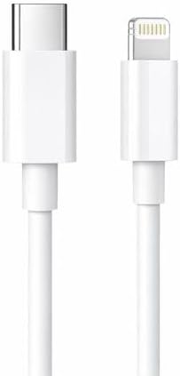 سعر ومواصفات كيبل شحن سريع USB نوع سي الى 8 دبابيس بطول 1 متر ابيض بي دي للشحن السريع، سلك مزامنة بيانات مضفر لاجهزة المنافذ ذات 8 دبابيس (B0HDW8TTQ4) على Amazon EG