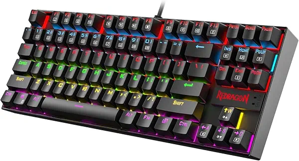 سعر ومواصفات كيبورد ريدراجون USB موديل K552 مع إضاءة RGB و مضاد للأشباح و قابل للبرمجة بلون شفاف متوافق مع PC باللغة الإنجليزية (B09FYF2CM1) على Amazon EG