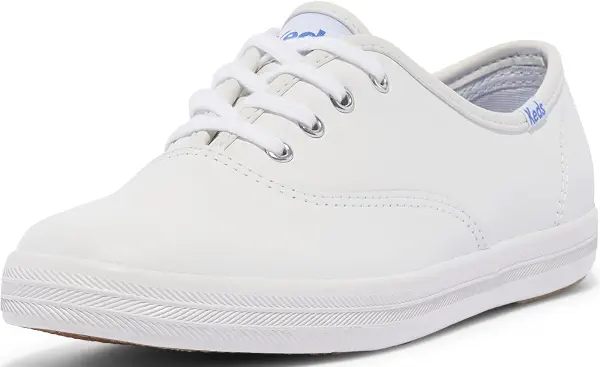 سعر ومواصفات كيدز حذاء رياضي حريمي من الجلد من Keds لون أبيض، مقاس 37 EU, أبيض, 37 EU (B000ER7BHE) على Amazon EG