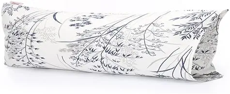 سعر ومواصفات كيس مخدة طويل، مقاس 40 × 160 سم، تصميم أزرق بريز (B0F8J67XBD) على Amazon EG