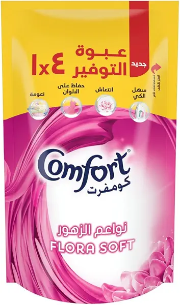 سعر ومواصفات كيس مسحوق غسيل برائحة الزهور من كمفورت - 400 مل (B09P1PVFYL) على Amazon EG