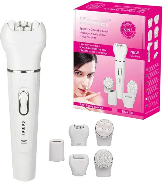 سعر ومواصفات كيمي km-2199 تعمل مع رطب و جاف لل نساء - اجهزة نزع الشعر (B077JZR3YW) على Amazon EG