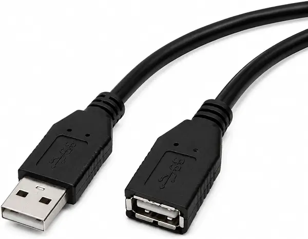 سعر ومواصفات كيندكس كابل وصلة USB 2.0 ذكر الى USB 2.0 انثى من KX-3400 - 90 سم، اسود (B0GZ8RCTDZ) على Amazon EG