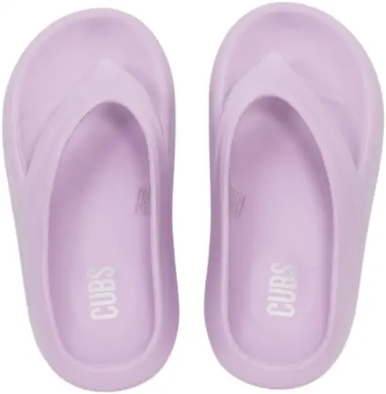 سعر ومواصفات كيوبس Chicago Cubs unisex-child CUBS Chunky High Platform Flip Flop Lilac Flip-Flop (B0D26L2631) على Amazon EG