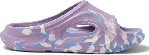 سعر ومواصفات كيوبس Chicago Cubs womens Bubble Walk Slide Slide Sandal (B0GSZ53NB7) على Amazon EG