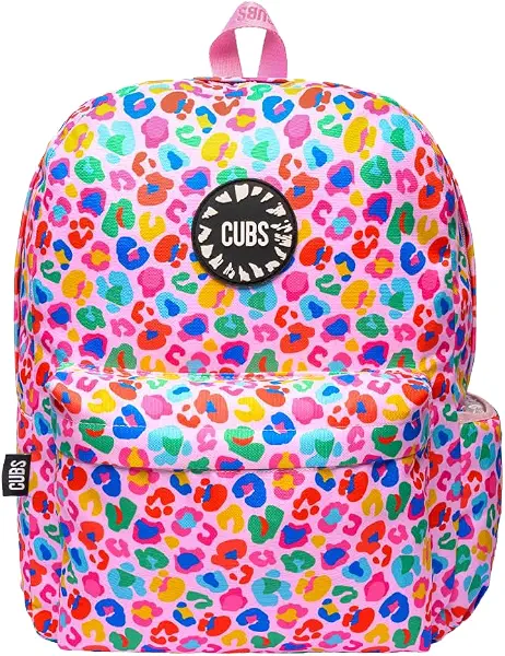 سعر ومواصفات كيوبس Cubs Pink Leopard فتاة حقيبة الظهر صغير زهري (B0FJMJM73C) على Amazon EG