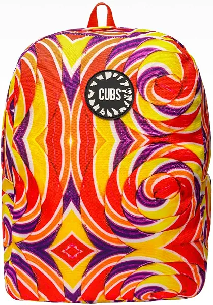 سعر ومواصفات كيوبس كابز Purple & Red Candy Cane حقيبة الظهر كبيرة وأساسية (B0FJMJNLKW) على Amazon EG