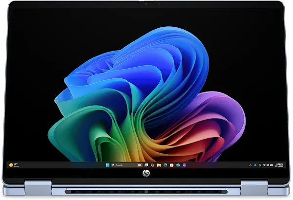 سعر ومواصفات لاب توب إتش بي أومني بوك 5 فليب 14-km0006ne انتل كور الترا 5 322 ورام 16 GB وقرص صلب 512 GB وبطاقة رسومات انتل ونظام تشغيل ويندوز 11 وشاشة مقاس 14 بوصة وقلم واشتراك جيم باس لمدة شهرين، أزرق سماوي (B0HFSQHKPG) على Amazon EG