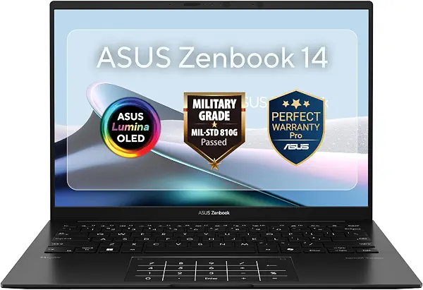 سعر ومواصفات لاب توب زين بوك 14 [UM3406GA-QL117W] AMD رايزن™ AI 7 445، LPDDR5X 16GB، 1TB SSD، بطاقة رسومات AMD راديون™، FHD+ 14.0 بوصة 60Hz (اوليد)، ويندوز 11/1 ضمان مثالي برو + [حافظة] من اسوس (B0H2HLHLBT) على Amazon EG