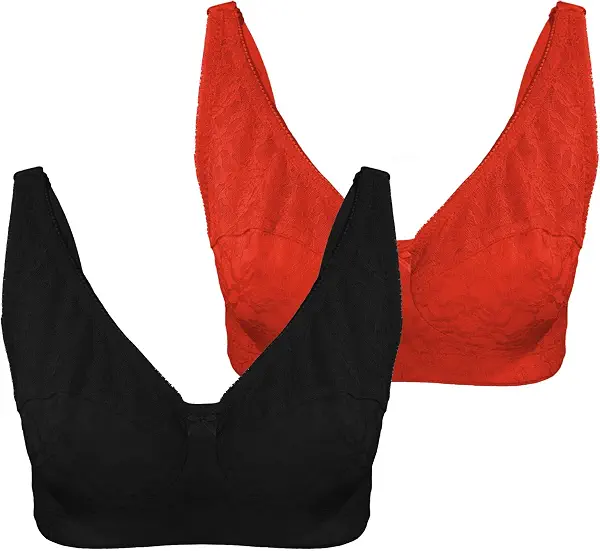 سعر ومواصفات لاسو Lasso Bra Set Of 2 Pieces Bra Cup D With Lace (B0CW3GTVF6) على Amazon EG