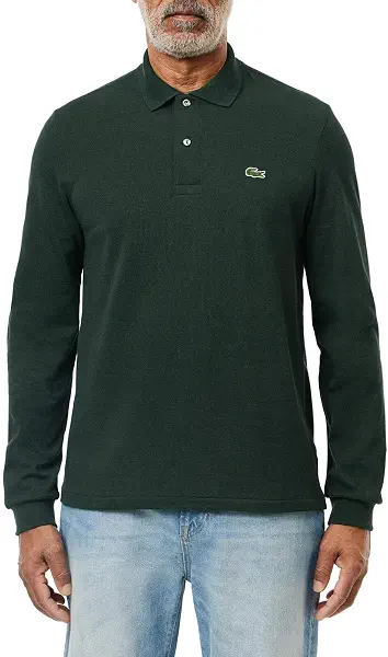 سعر ومواصفات لاكوست Lacoste Mens Original L.12.12 Long Sleeve Cotton Polo Shirt classic (pack of 1) (B0D91T38MT) على Amazon EG