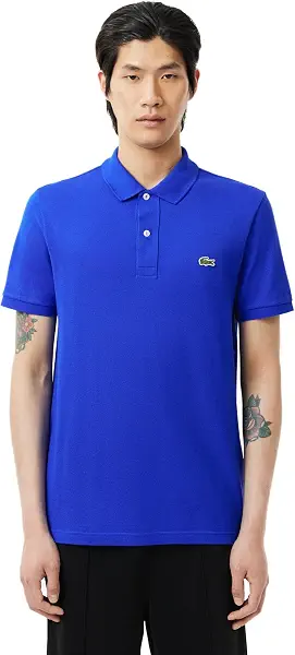 سعر ومواصفات لاكوست Lacoste Mens Original L.12.12 Slim Fit Polo Shirt polo t- shirt (pack of 1) (B0D91VPVDM) على Amazon EG