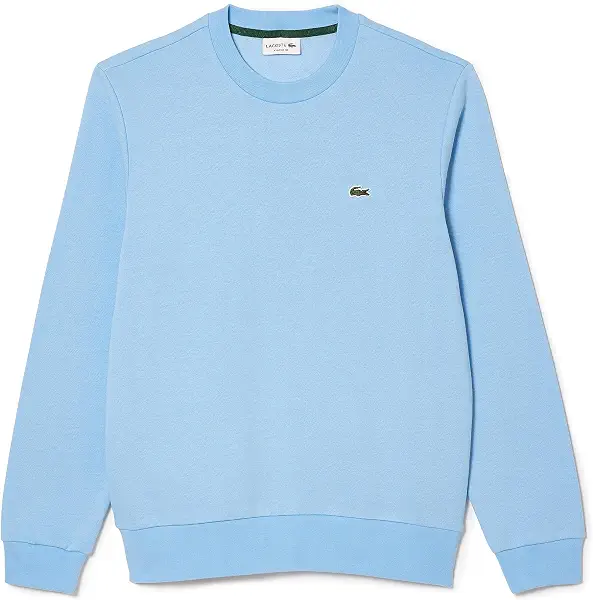 سعر ومواصفات لاكوست Lacoste Mens Brushed Fleece Sweatshirt casual (B0BPYNGXY5) على Amazon EG