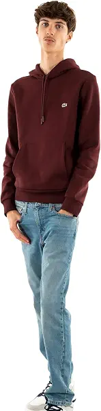 سعر ومواصفات لاكوست Lacoste mens Fleece Hoodie classic (B0D96FX5RQ) على Amazon EG