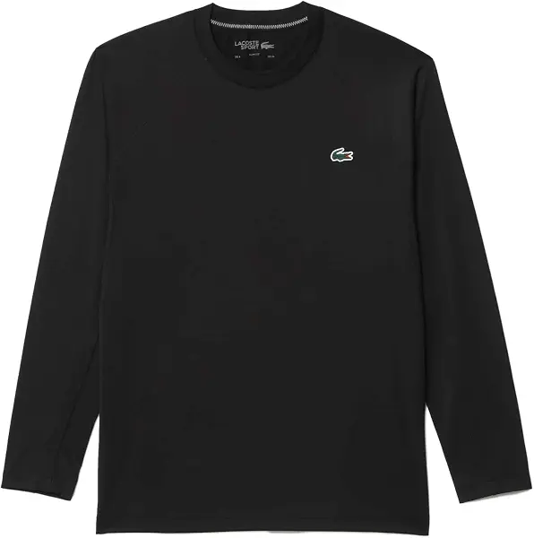 سعر ومواصفات لاكوست Lacoste Mens Long Sleeved Stretch Jersey Sport T-shirt classic (B0D91S8C5P) على Amazon EG