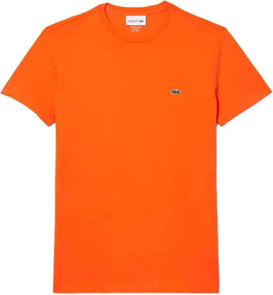 سعر ومواصفات لاكوست Lacoste Mens Monochrome Cotton Pima Jersey Crew Neck T-shirt Modern (pack of 1) (B0D91TR4DP) على Amazon EG