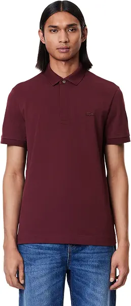 سعر ومواصفات لاكوست Lacoste Mens Smart Paris Polo Shirt Stretch Cotton Modern (pack of 1) (B0D91RX3VP) على Amazon EG