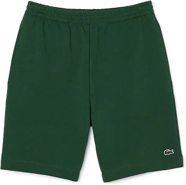 سعر ومواصفات لاكوست Lacoste Mens Training Shorts Organic Brushed Cotton Fleece (B09NBTWR36) على Amazon EG