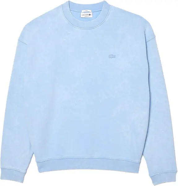 سعر ومواصفات لاكوست Lacoste unisex-adult Wash Effect Loose Fit Sweatshirt Classic (pack of 1) (B0D96F129K) على Amazon EG