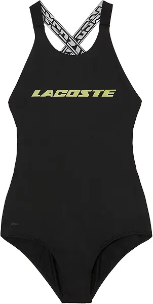 سعر ومواصفات لاكوست Lacoste Womens One-Piece Recycled Polyester Swimsuit One Piece Swimsuit (pack of 1) (B0BTM42SVZ) على Amazon EG