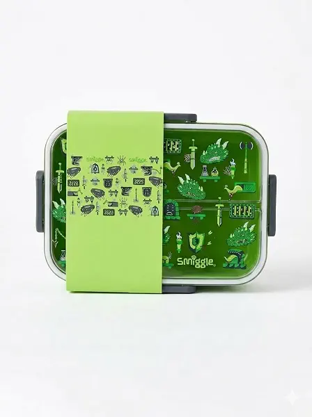 سعر ومواصفات لانش بوكس 1550 ملل Smiggle كود H-243- 5 لانش بوكس (اخضر) (B0HB1LJT2Y) على Amazon EG