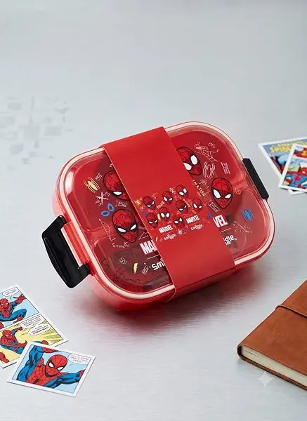 سعر ومواصفات لانش بوكس 1550 ملل Smiggle كود H-243- 5 لانش بوكس (احمر) (B0HB1N3PKS) على Amazon EG