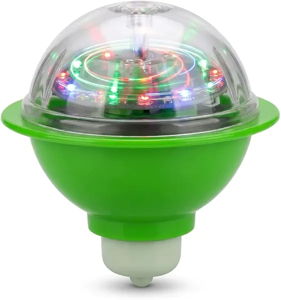 سعر ومواصفات لعبة دوارة مضيئة للأطفال من Next Store - بلبل دوار مع أضواء LED متغيرة ، ألعاب حسية، ممتعة، هدايا للأطفال، ألعاب حفلات، لعبة كلاسيكية (اخضر) (B0F1GFDG98) على Amazon EG