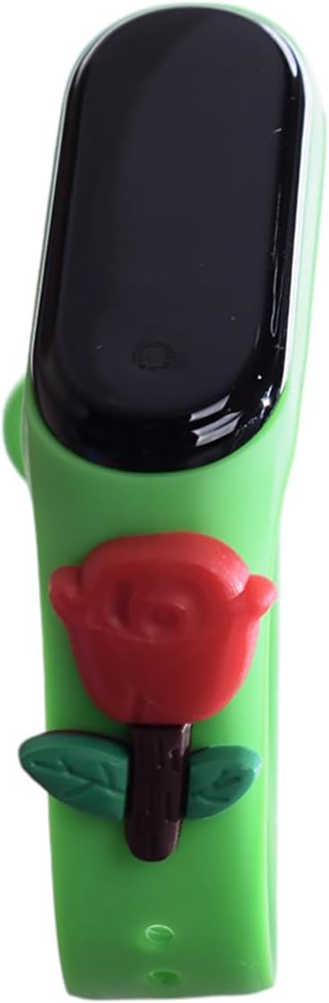 سعر ومواصفات لعبة ساعة ذكية سيليكون AS-MS-2-300-Green للأطفال، أخضر (B0F44S1CP8) على Amazon EG