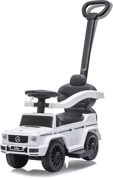 سعر ومواصفات لعبة سيارة مرسيدس بنز G 350 d أبيض 3 في 1 منزلقة من جامارا (B09BFYLF67) على Amazon EG